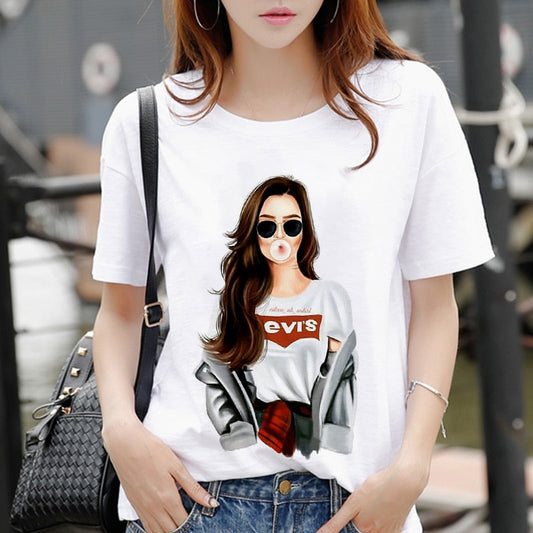 Liikomart Woman Fashion Character print Woman T-shirt